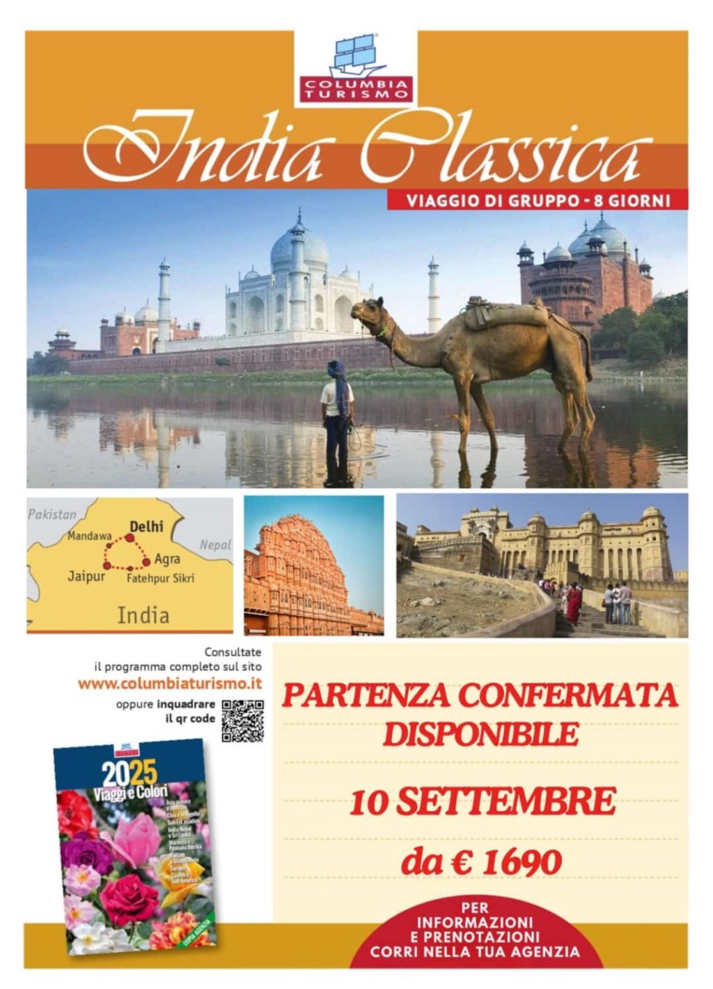 India Classica con Columbia Turismo